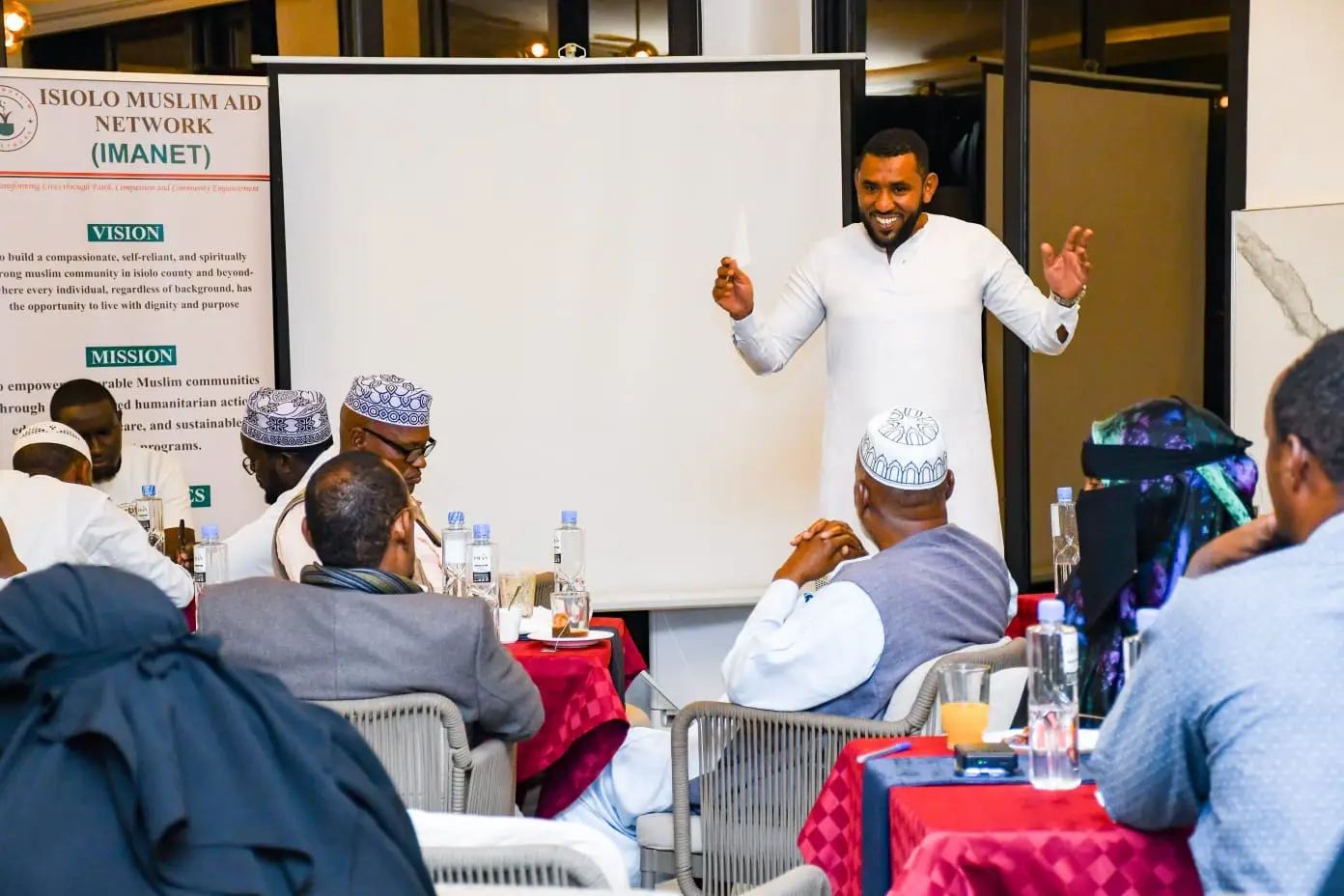 Honouring Our Partners, Volunteers, and Supporters”, was organized as a heartfelt gesture of gratitude to acknowledge those who have selflessly contributed to IMANET’s initiatives in the areas of humanitarian relief, youth empowerment, Islamic awareness, education, and social protection.