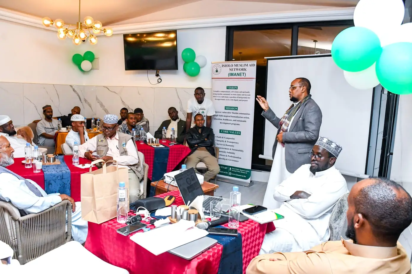 Honouring Our Partners, Volunteers, and Supporters”, was organized as a heartfelt gesture of gratitude to acknowledge those who have selflessly contributed to IMANET’s initiatives in the areas of humanitarian relief, youth empowerment, Islamic awareness, education, and social protection.